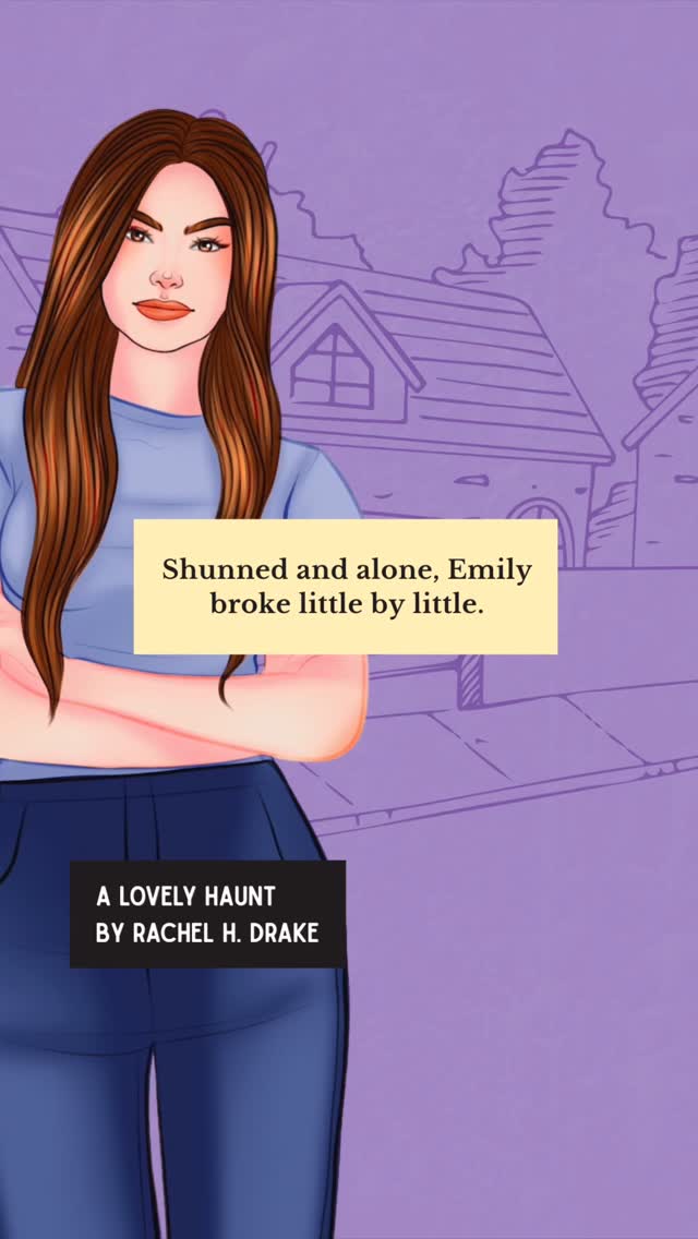 Wait a second... she has a ghost's baby?! Found out how fate intervened in their love story in A Lovely Haunt by Rachel H. Drake. Yes, it is a HEA.

Tropes and themes in A Lovely Haunt:
👻 Ghost Romance
💜 Friends to Lovers
👻 Ghost Baby Daddy
💜 Pregnant Main Character
👻 Shunned FMC
💜 Loneliness
👻 Estranged Family
💜 Found Family

The Lily Hills Creatures series are spicy paranormal romances with cozy vibes and a touch of fate. Each book features a new couple and tropes, with short stories expanding on the town's cast of characters.

Book one, A Lovely Haunt, is coming soon! While you wait, start with the short story, A Peculiar Day in Warm Welcome Café for a sneak peek.