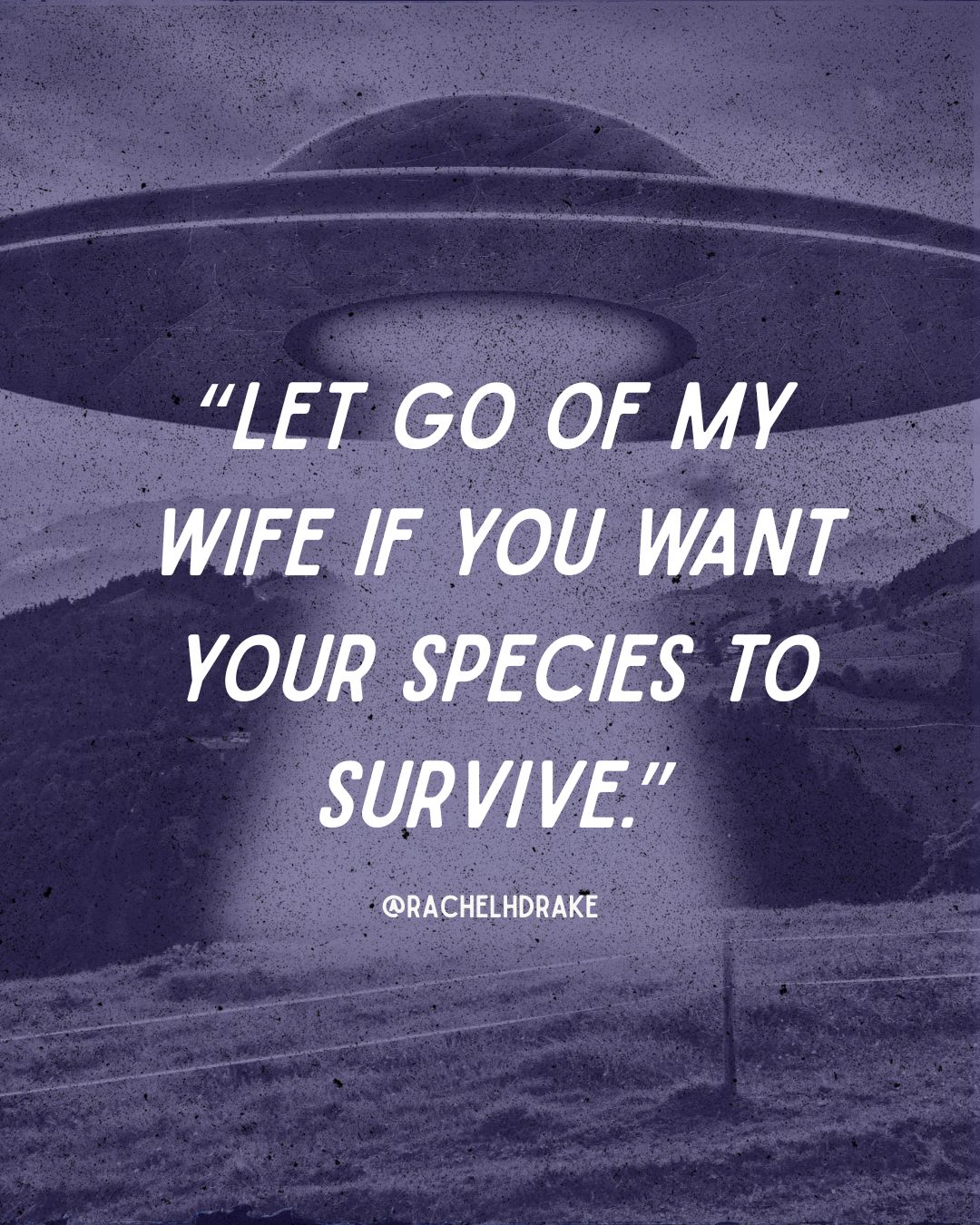 And he MEANT IT. 😅

Have you read Saved By My Alien Husband yet? I have such a love for this book and it's genre combination. Starting with a bit of a dystopian vibe, then moving into sci-fi, it follows the last seven days humans inhabit Earth before going off-world with Haven and the Eldrin aliens.

Delphine thought Haven was someone she made up to cope with the end of the world, but instead he was an alien prince that her psychic cat hooked her up with through a neural link across the stars. Uhhh... That's a very interesting way to help out your human.

Topes and Themes in Saved By My Alien Husband:
👽 She thought he was her imaginary friend!
❤️ Her bully apologizes
🐱 Nice exes!
👽 Possessive alien prince
❤️ Psychic cat matchmaker
🐱 Spicy fast burn
👽 Dystopian chaos at the end of the world
❤️ What that tail do? 👀
🐱 Touch her and... Insult her and meet a similar end!

The dystopian class system was really enjoyable for me to write. If you've read the book, was it interesting to you too?

Art by @inkbykloe

#alienromance #spicybookstagram #kindleunlimited