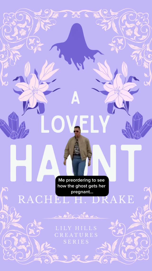 Wait a second... she has a ghost's baby?! Found out how fate intervened in their love story in A Lovely Haunt by Rachel H. Drake. Yes, it is a HEA.

Tropes and themes in A Lovely Haunt:
👻 Ghost Romance
💜 Friends to Lovers
👻 Ghost Baby Daddy
💜 Pregnant Main Character
👻 Shunned FMC
💜 Loneliness
👻 Estranged Family
💜 Found Family

The Lily Hills Creatures series are spicy paranormal romances with cozy vibes and a touch of fate. Each book features a new couple and tropes, with short stories expanding on the town's cast of characters.

Book one, A Lovely Haunt, is coming soon! While you wait, start with the short story, A Peculiar Day in Warm Welcome Café for a sneak peek.