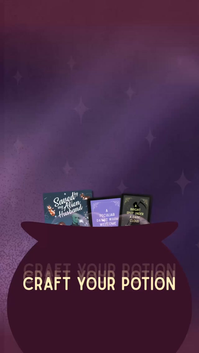 🔮🫧👀 Which bubbles are going in your cauldron?

📖 SAVED BY MY ALIEN HUSBAND by Rachel H. Drake
A funny, spicy alien romance set at the end of the world. Delphine thought Haven was her imaginary friend, until he traveled to Earth to save the cats and made her his wife.

“”Let go of my wife if you want your species to survive.””

👽 Spicy alien romance
🐱 Psychic cat
💀 Insult her and d1e
🌍 End of the world

📖 A PECULIAR DAY AT WARM WELCOME CAFÉ by Rachel H. Drake
A cozy, funny short story. Beatrice can tolerate demons and creatures, but not Duke, the owner of The Brew. When a witch offers a spell to reveal who has ill will toward her, the result is anything but what she expected.

“”I don’t serve my competition.””
“”That’s funny, I would serve you.””

☕ Grumpy café owner
🪄 Magic spells
🧁 Coffee shop rivalry
💜 Later in life romance

📖 A BRIGHT SPOT UNDER A DARK CLOUD by Rachel H. Drake
A paranormal short story. Olive is Lily Hills’s only grim reaper, and lately she’s distracted by Danica, a ray of sunshine in her bitter days. If only Danica knew she existed.

“”I fear the day she is on my list.””

💀 Lesbian grim reaper
🦝 Pet raccoon
🖤 Goth girl and pink princess
🌙 Sapphic yearning

Saved By My Alien Husband is in Kindle Unlimited, paperback, and your library apps like Libby and Hoopla. Both short stories are set in the Lily Hills Creatures series, can be read in any order, and are available for $0.99 on Amazon or in your library.

#alienromance #sapphicbooks #cozyfantasy #kindleunlimited
